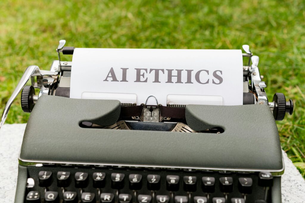 Photo by Markus Winkler: https://www.pexels.com/photo/a-typewriter-with-the-word-ethics-on-it-18498317/