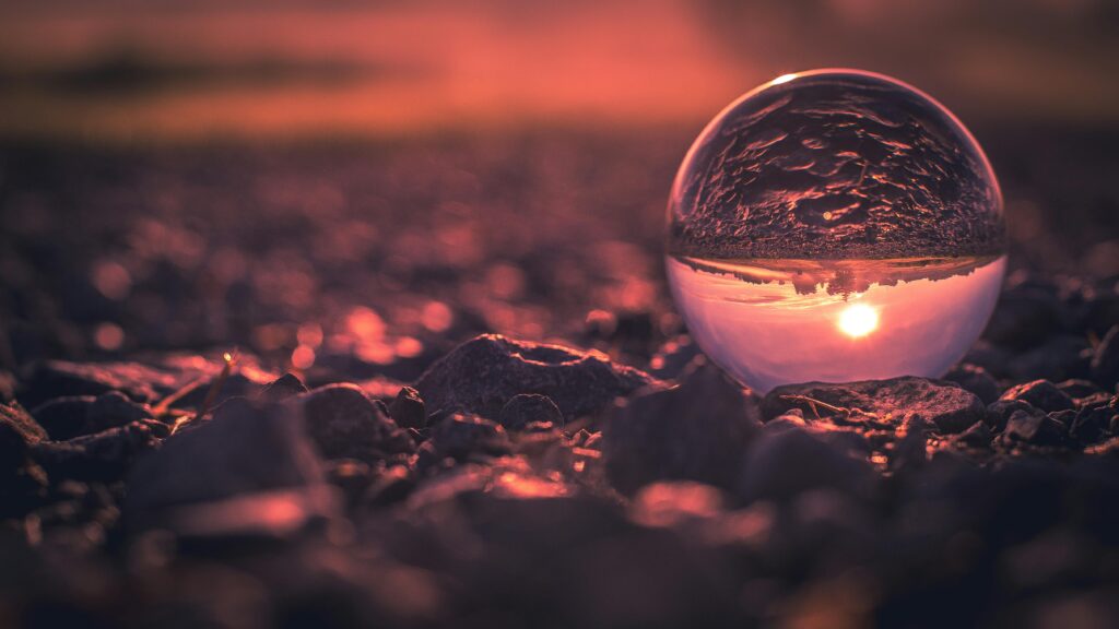 Photo by Paul Basel: https://www.pexels.com/photo/close-up-photo-of-lensball-1816819/